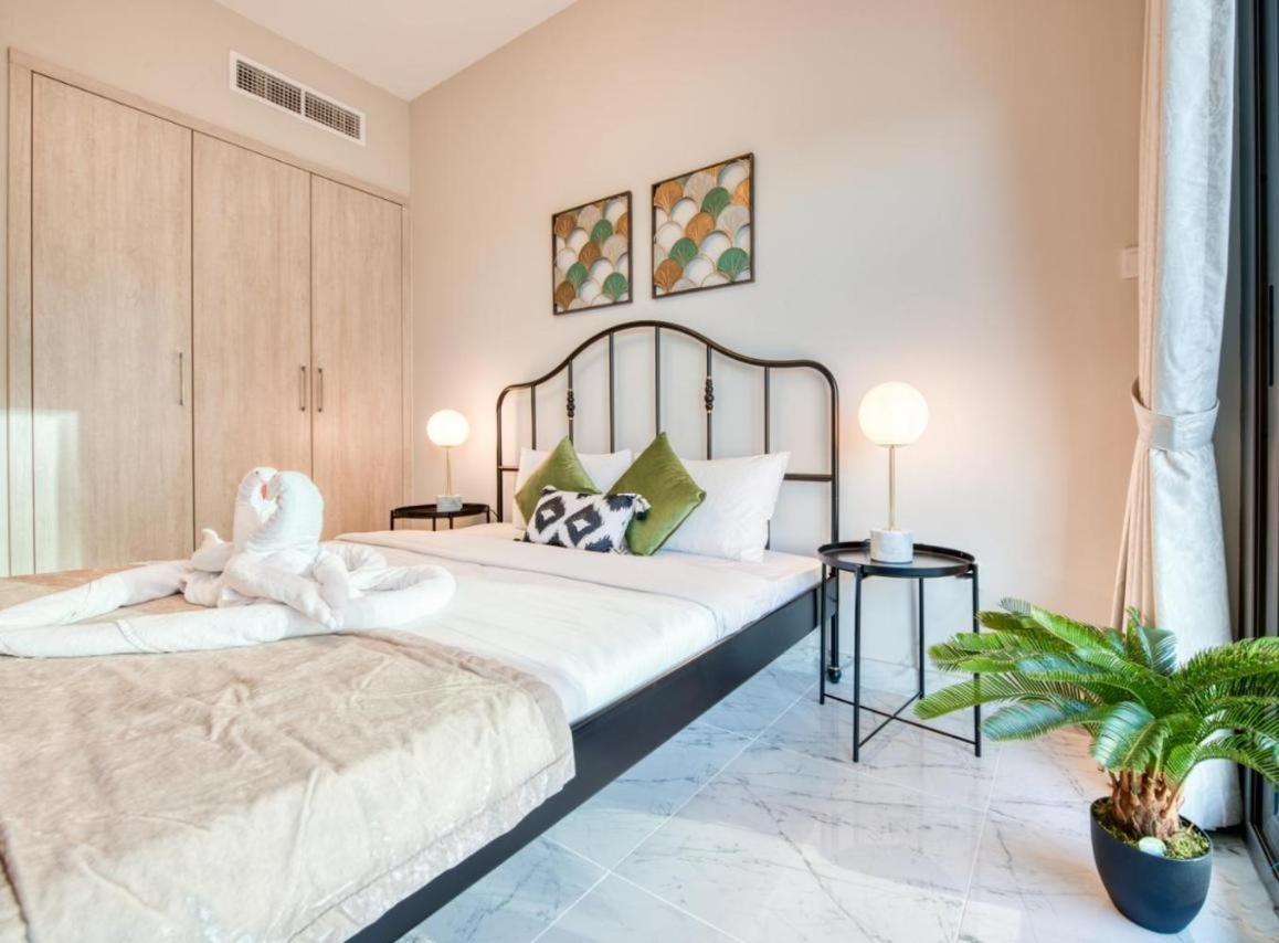 Elite Lux Holiday Homes - Cozy & Stylish 1 Bedroom With Huge Pools & World Class Gym ดูไบ ภายนอก รูปภาพ